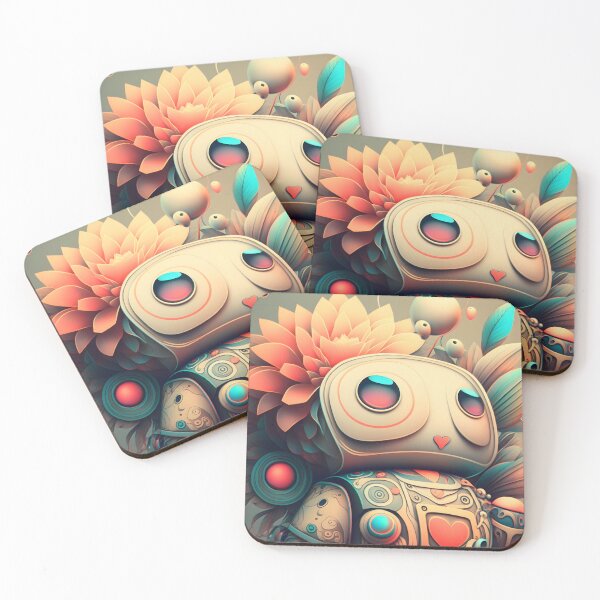 Item preview, Abstract Cute Colorful Robot designed and sold by The Graphic Letters.