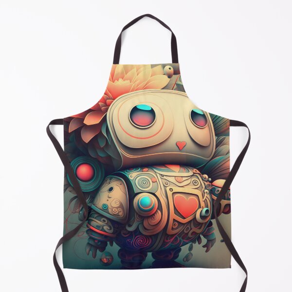 Item preview, Abstract Cute Colorful Robot designed and sold by The Graphic Letters.
