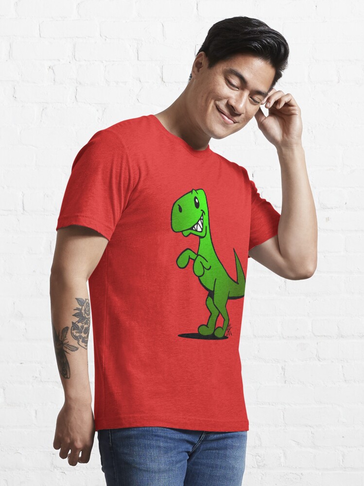 Alternate view of T-Rex - Dinosaur Essential T-Shirt