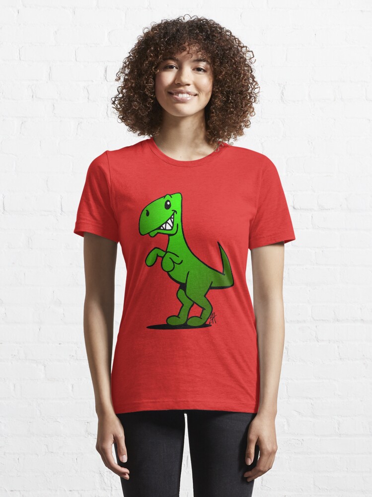 Alternate view of T-Rex - Dinosaur Essential T-Shirt