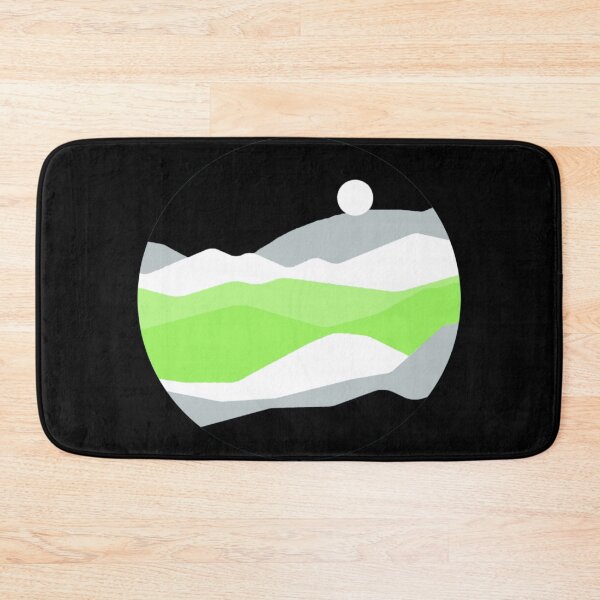 Item preview, Subtle Agender Pride Flag Landscape designed and sold by everything4eva.