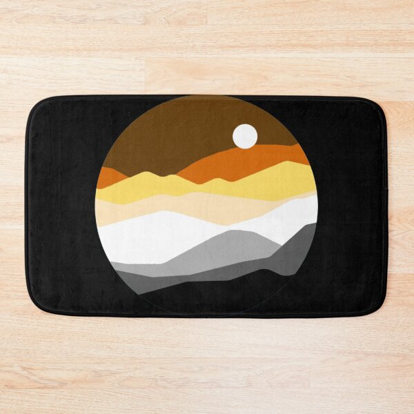 Item preview, Subtle Bear Pride Flag Landscape designed and sold by everything4eva.