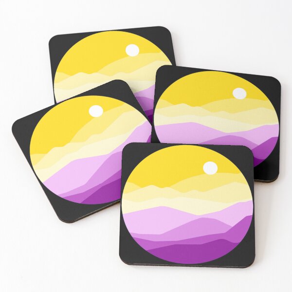 Item preview, Subtle Intersex Pride Flag Landscape designed and sold by everything4eva.