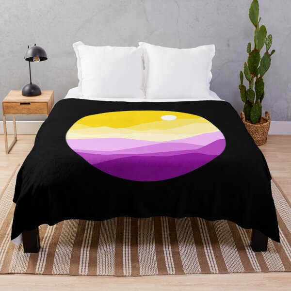 Item preview, Subtle Intersex Pride Flag Landscape designed and sold by everything4eva.