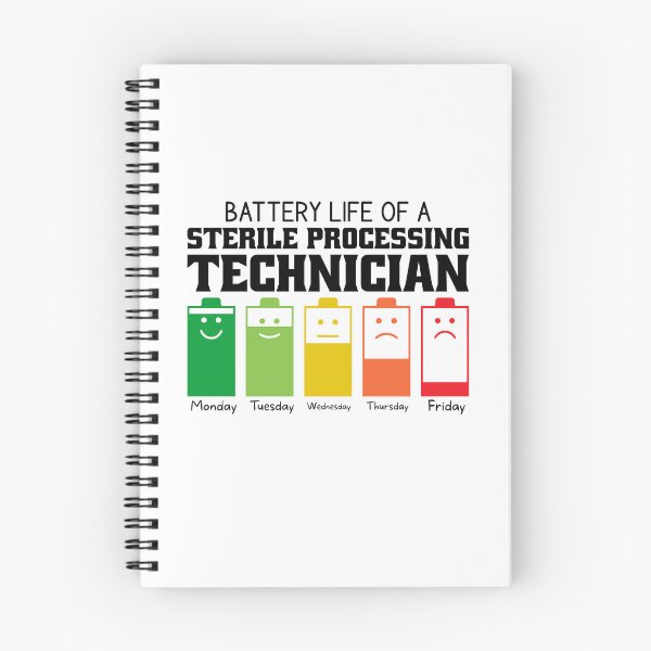 Item preview, Battery Life Of A Sterile Processing Technician designed and sold by wittyshop.