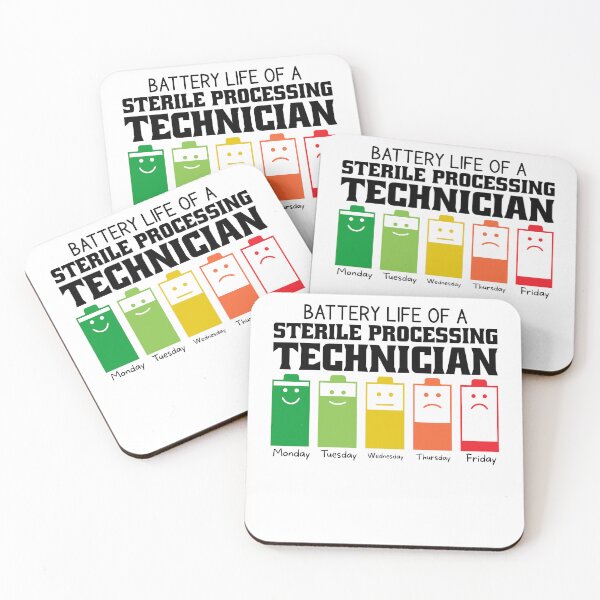 Item preview, Battery Life Of A Sterile Processing Technician designed and sold by wittyshop.