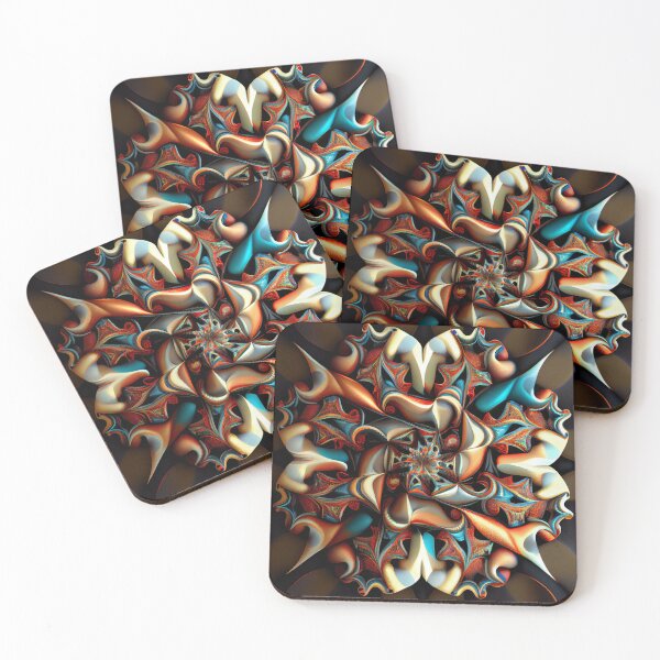 Item preview, Kaleidoscopic Jostling Digital Painting designed and sold by CodeAndColors.