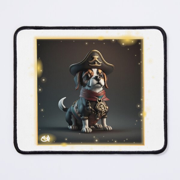 Pirate animals - The dog Mouse Pad
