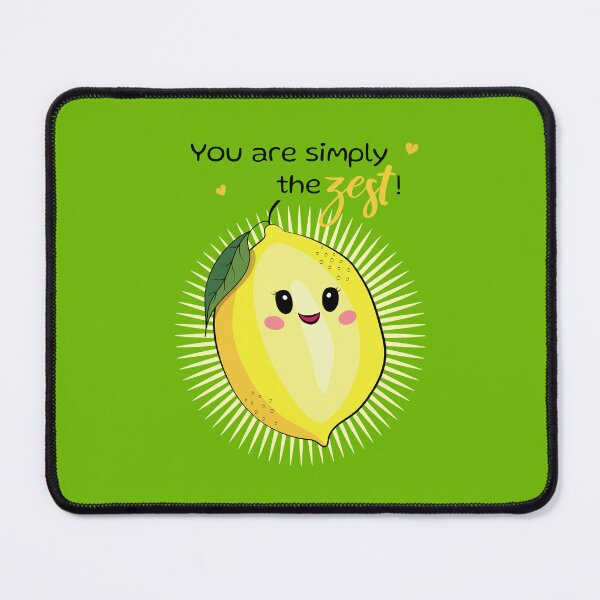 Item preview, You are simply the zest! Funny punny lemon designed and sold by HajnalkArt.