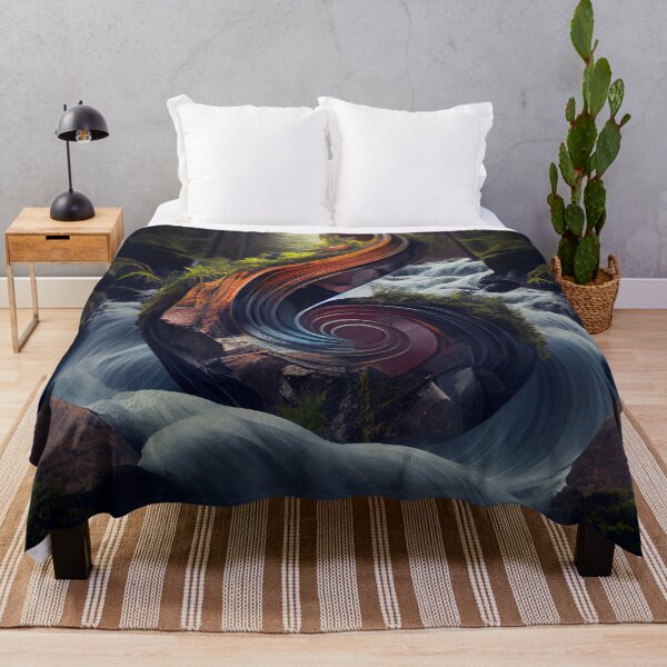 Item preview, Meandering Melody Digital Painting designed and sold by CodeAndColors.