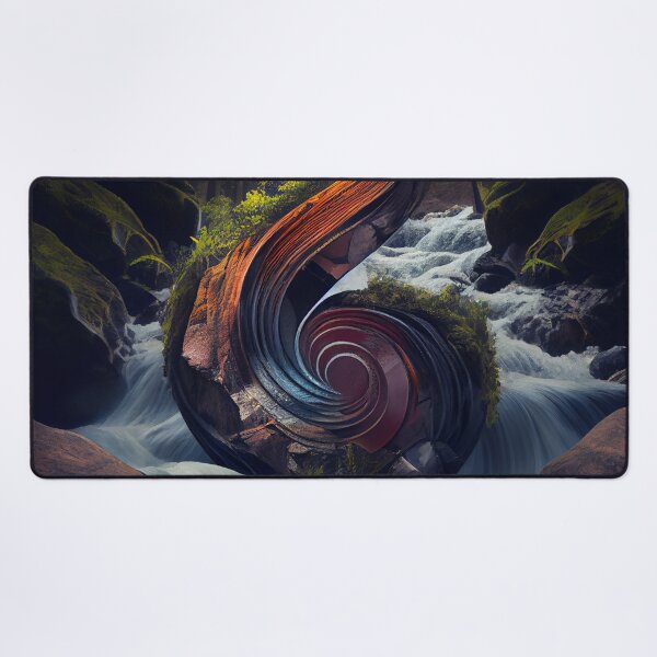 Item preview, Meandering Melody Digital Painting designed and sold by CodeAndColors.
