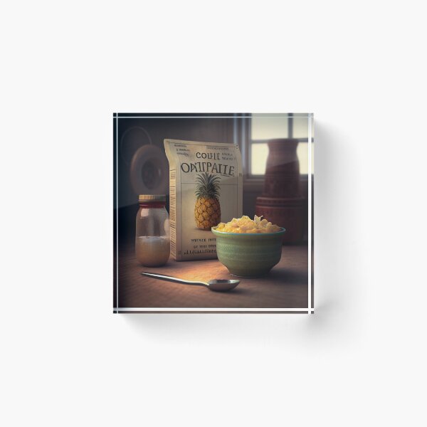 Item preview, Opiate Porridge with a Pineapple Twist Digital Painting designed and sold by CodeAndColors.