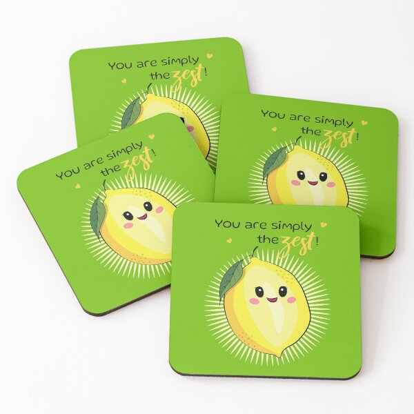 Item preview, You are simply the zest! Funny punny lemon designed and sold by HajnalkArt.