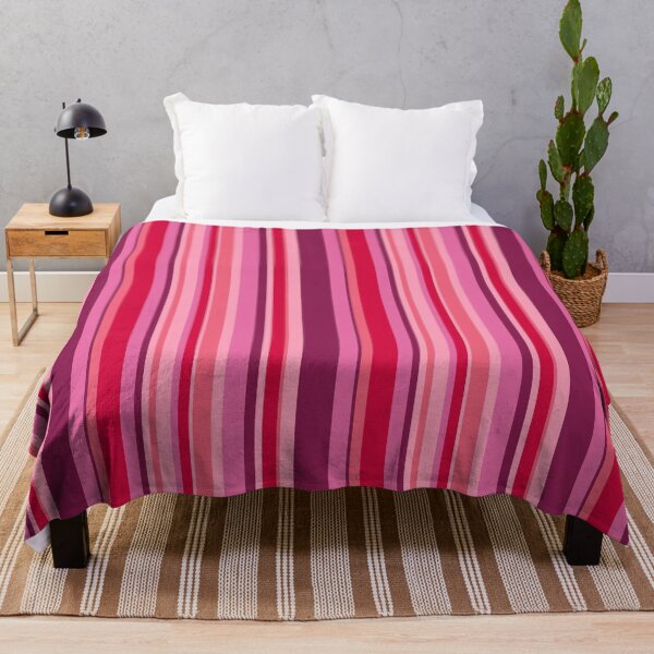Item preview, Retro Pink Vertical Stripes Pattern designed and sold by S Cube Design.