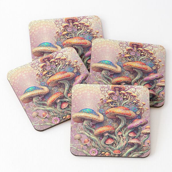 Item preview, Psychedelic Mushroom Forest designed and sold by Anthony Burdick.
