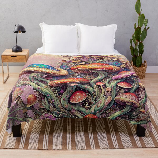 Item preview, Psychedelic Mushroom Forest designed and sold by Anthony Burdick.