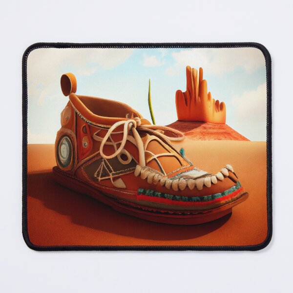 Item preview, Happy Moccasin Journey Digital Painting designed and sold by CodeAndColors.