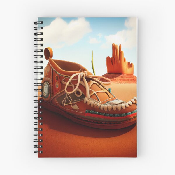 Item preview, Happy Moccasin Journey Digital Painting designed and sold by CodeAndColors.