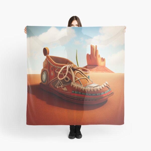 Item preview, Happy Moccasin Journey Digital Painting designed and sold by CodeAndColors.