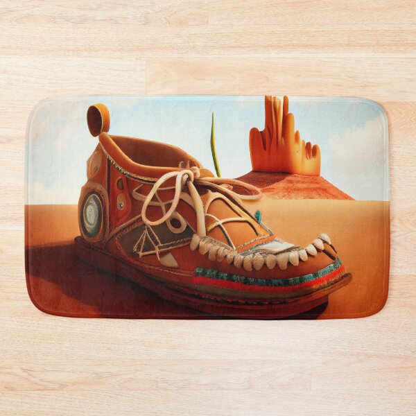 Item preview, Happy Moccasin Journey Digital Painting designed and sold by CodeAndColors.