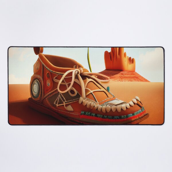 Item preview, Happy Moccasin Journey Digital Painting designed and sold by CodeAndColors.