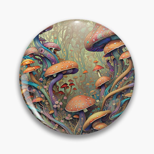Item preview, Psychedelic Mushroom Forest designed and sold by Anthony Burdick.