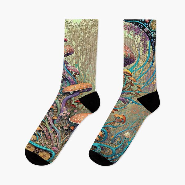 Item preview, Psychedelic Mushroom Forest designed and sold by Anthony Burdick.