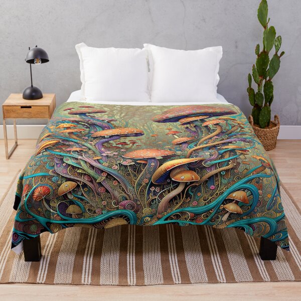 Item preview, Psychedelic Mushroom Forest designed and sold by Anthony Burdick.