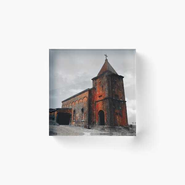 Item preview, Old Church Perched on Bokor Mountain, Cambodia designed and sold by franck380.