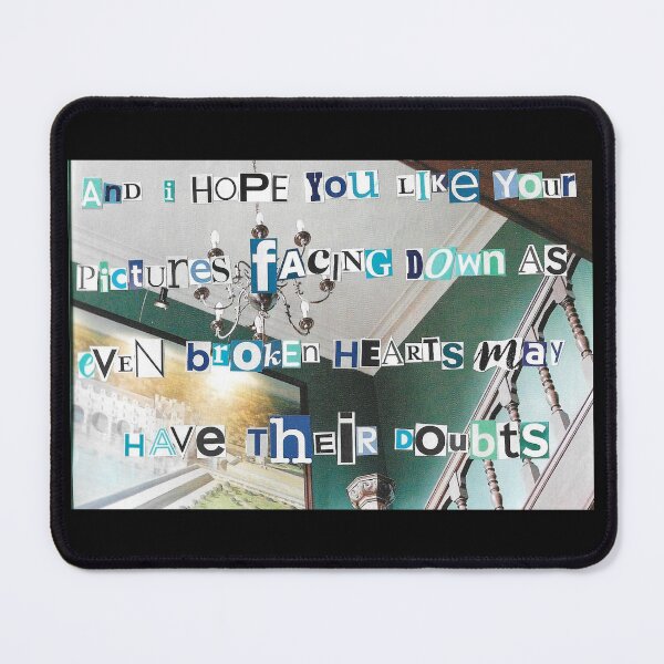 Item preview, Mayday Parade If You Wanted A Song Written About You All You Had To Do Was Ask A Lesson In Romantics Collage Sticker Art designed and sold by charlyned.