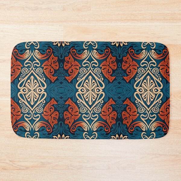 Item preview, maori warrior shield Polynesian pattern designed and sold by AstraNovaStudio.