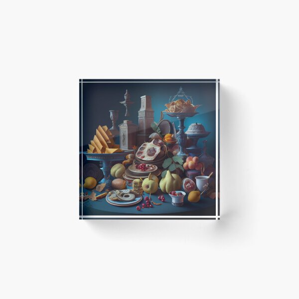 Artikelvorschau, Lugubrious Smorgasbord of a Verisimilitude Digital Painting entworfen und verkauft von CodeAndColors.