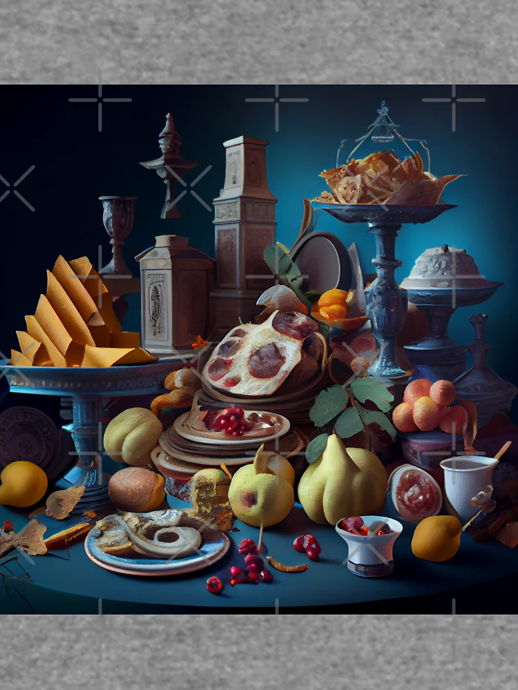 Thumbnail 6 von 6, Leichter Pullover, Lugubrious Smorgasbord of a Verisimilitude Digital Painting designt und verkauft von CodeAndColors.
