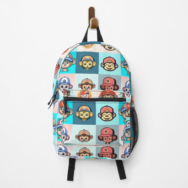 Item preview, Cute Chibi Animal Monkey Wearing Baseball Cap Pattern designed and sold by mrbribe.