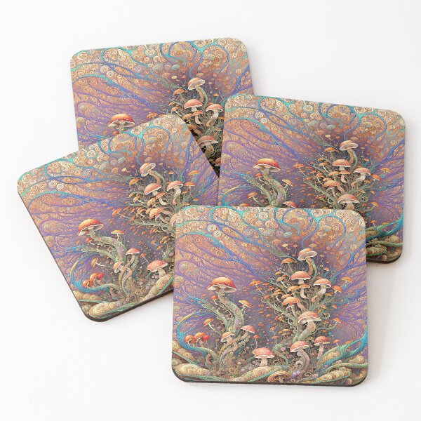 Item preview, Psychedelic Mushroom Forest designed and sold by Anthony Burdick.