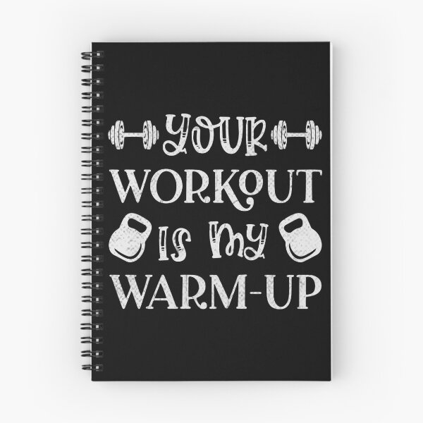 Item preview, I Live for the Challenge - Your Workout is My Warm-Up Quote designed and sold by RedArtsDesign.
