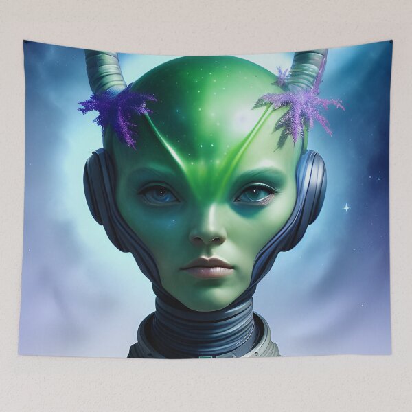 Item preview, Alien GamerGirl III designed and sold by 51Theories.