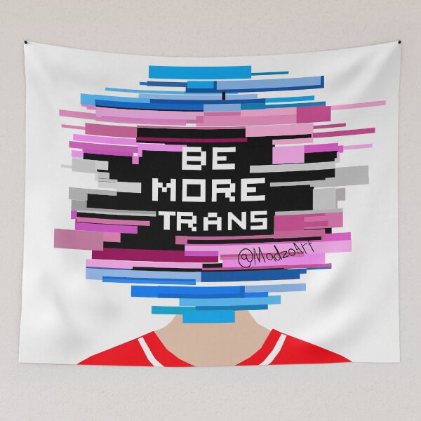 Item preview, Be More Trans, Be more chill design designed and sold by MicahArts.