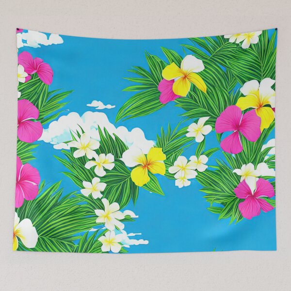 Item preview, Exotic Hawaiian Floral Patterns - Tropical Island Themes  designed and sold by Sowari-Pillows.