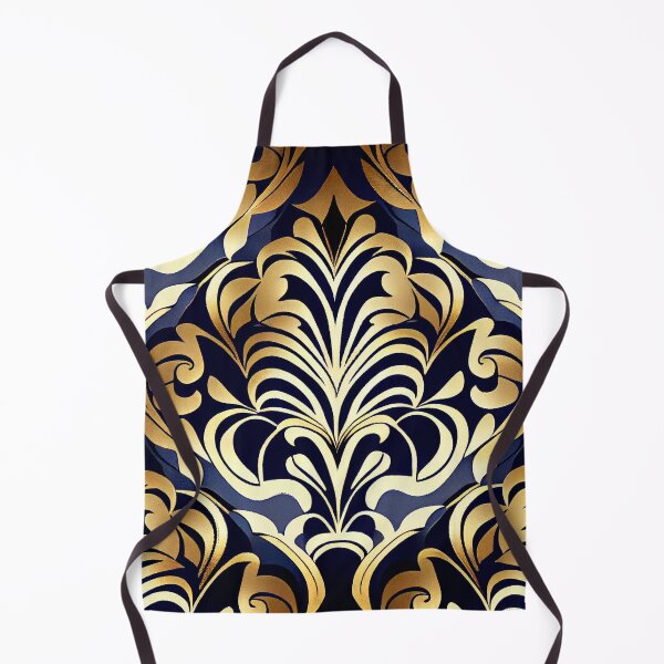 Item preview, Bold Cool Hollywood Regency Pattern Digital Painting designed and sold by CodeAndColors.