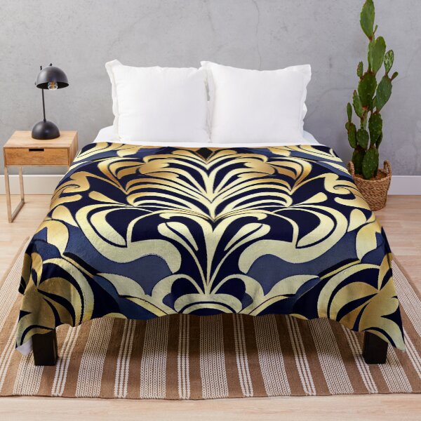 Item preview, Bold Cool Hollywood Regency Pattern Digital Painting designed and sold by CodeAndColors.
