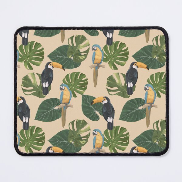 Item preview, Tropical Leaves Bird designed and sold by ArtGiftsStudio.