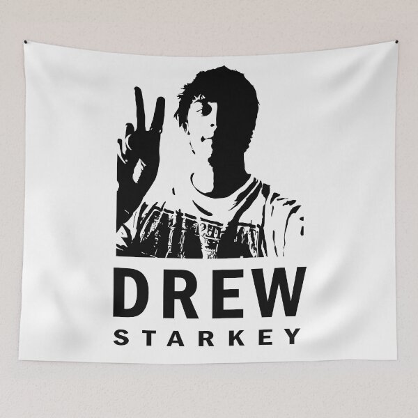 Item preview, Black and White Drew Starkey Design designed and sold by Color-Lab.