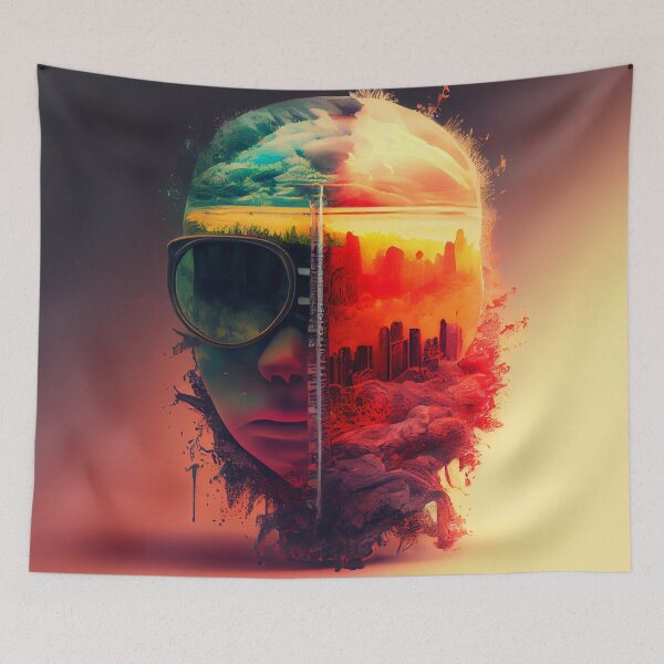 Item preview, The Heat and Illness of Life Digital Painting designed and sold by CodeAndColors.