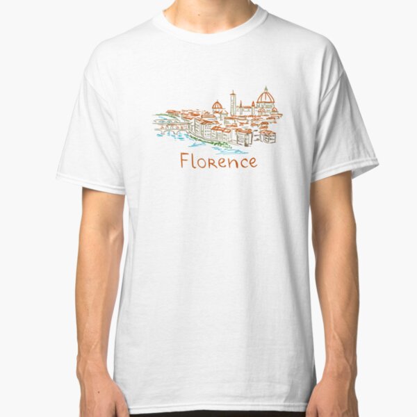 Florence Firenze Panorama Classic T-Shirt