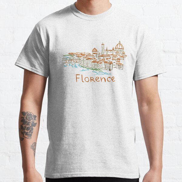 Florence Firenze Panorama Classic T-Shirt