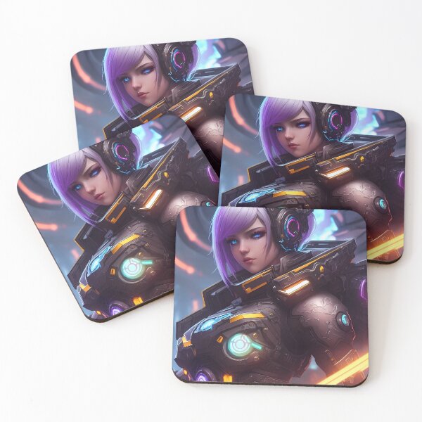 Item preview, Cyberpunk girl fantasy world designed and sold by magikman65.