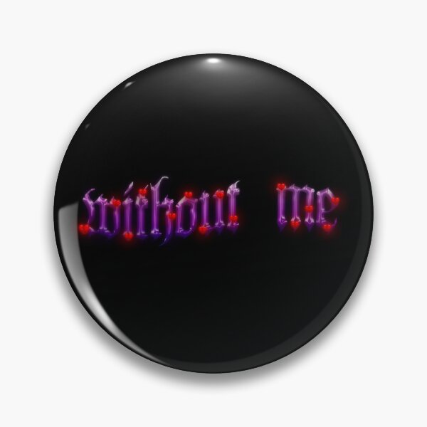 Item preview, Purple Chrome Text - Juice WRLD, Halsey designed and sold by DWZ Design.