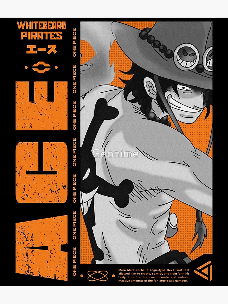 Trafalgar Law - One Piece v.1 - black version Poster for Sale by Geonime