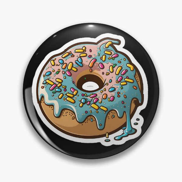 Artikelvorschau, Glasierter Donut entworfen und verkauft von meshhead.